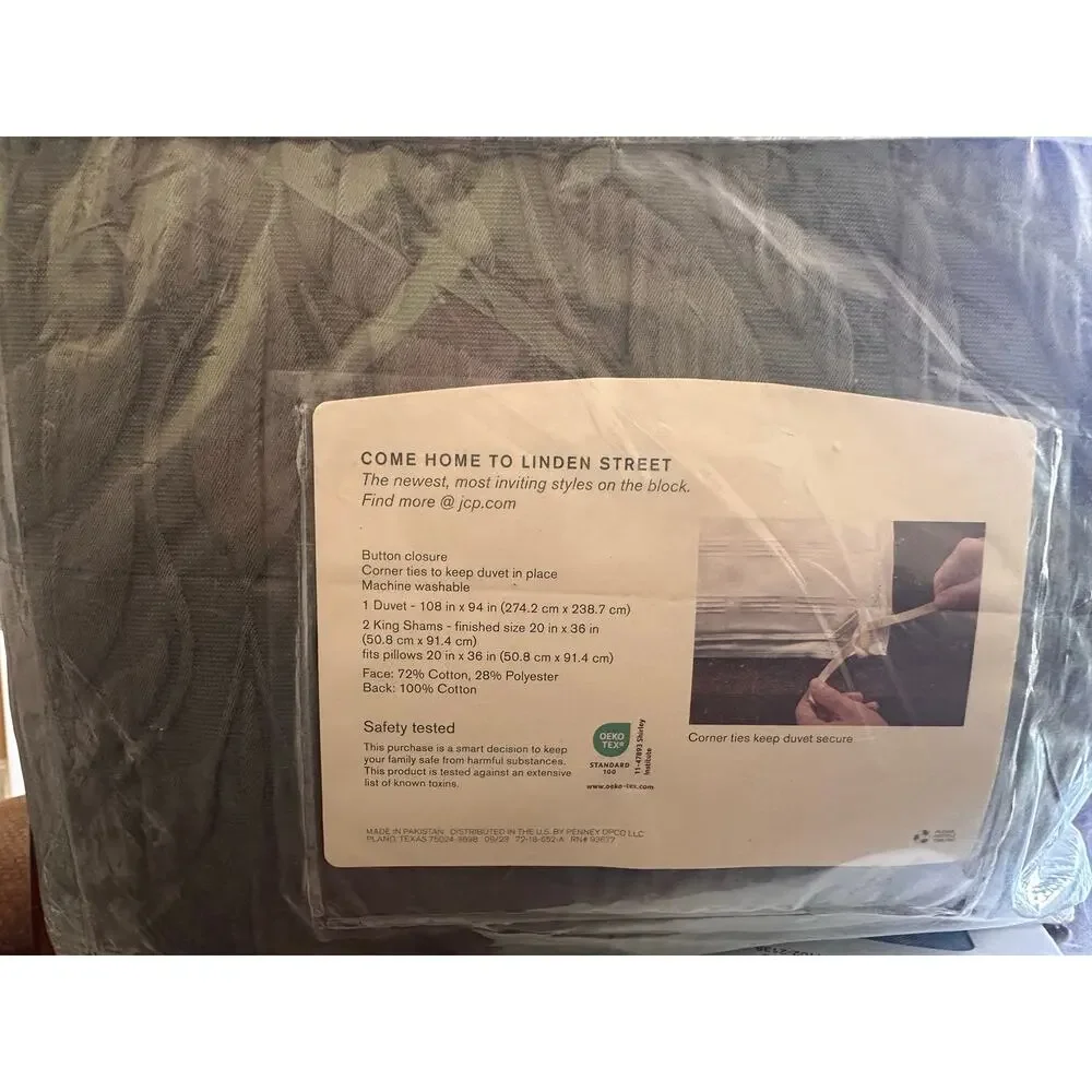Linden Street Dalton 3-pc. Floral Duvet Cover Set